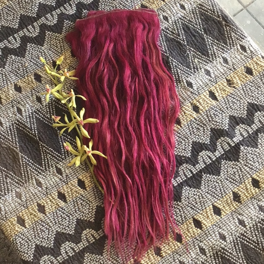 Bellami Fuschia Extensions! **more details coming do not buy til l can measure**
